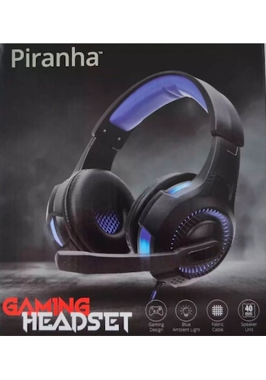 Piranha 2145 Işıklı Mikrofonlu Oyuncu Kulaklığı