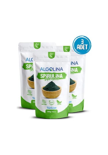Spirulina Tozu 3 x 100 G