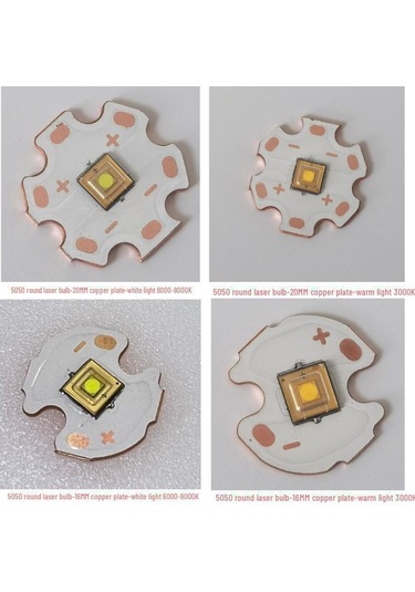 5050 Yüksek Güçlü Beyaz Lamba Boncuklu 20w Uzun Menzilli Lazer Topu Led Sahne El Feneri Diğer