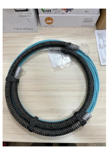 12 Coreom4 Mpo Fiber Optik Kablo 25 Metre