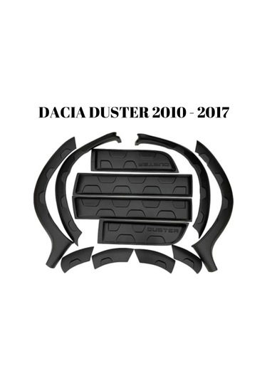 Dacia Duster 2010 2011 2012 2013 2014 2015 2016 2017 Uyumlu Kapı Ve Çamurluk Koruma Dodik Seti Damalı 12 Parça