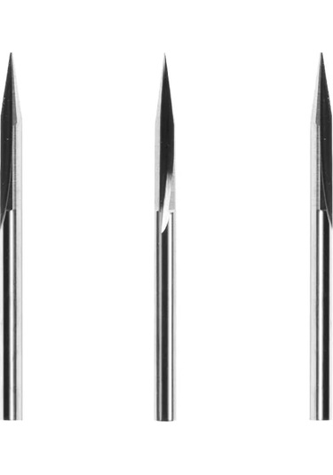 Snapmaker Düz Yivli V Uç - 3 Lü Set