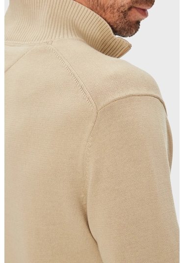 Tommy Jeans Erkek Kazak Dm0dm21654 Rbv Bej Bej