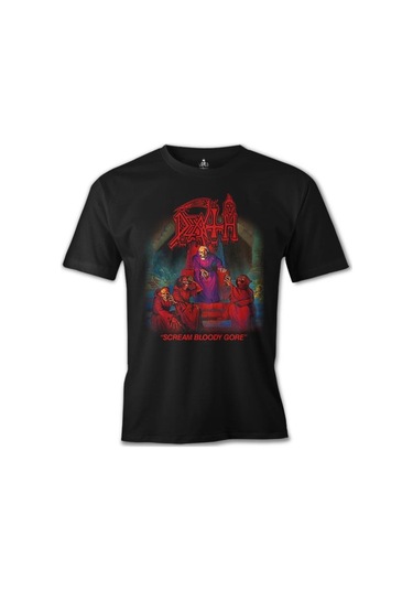 The Death - Scream Siyah Erkek Tshirt