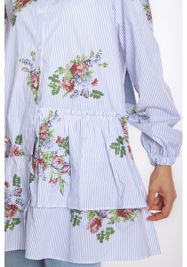 Fatma Sezen Festival Tunik Çok Renkli