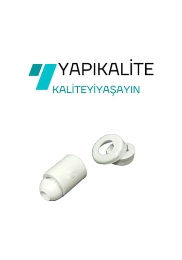 4 Adet Taharat Çubuğu Ucu Plastik Beyaz Taharet Borusu Ucu Beyaz