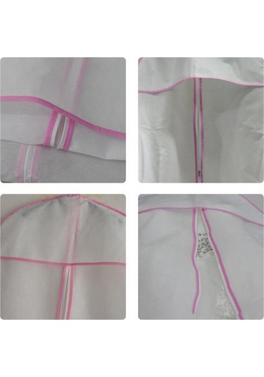 Kullanışlı Yırtılmaya Dayanıklı Koruma Aşınmaya Dayanıklı Uzun Giysi Gelinlik Koruyucu Kapak Ev Gereçleri Beyaz