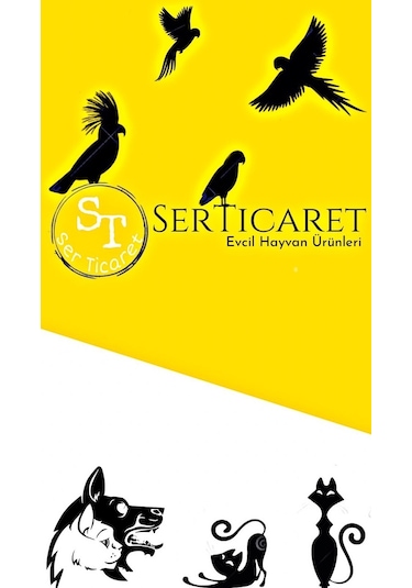Serticaret Kafes İçi Papağan Oyuncağı 24 x 35 CM