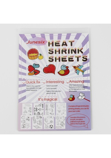 Suntek 8x Shrink Plastik Levhalar Sanat Kalemleri Takı Yapımı