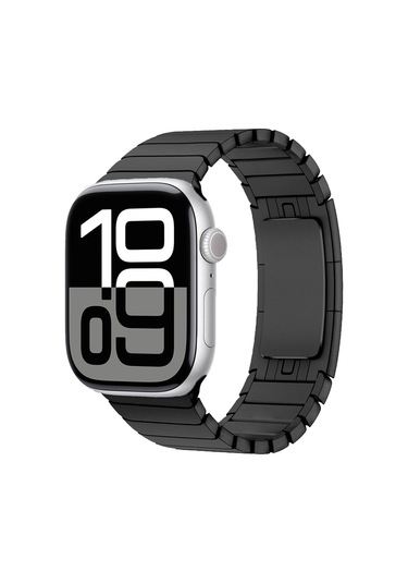 Biriva Home Watch 10 46mm Uyumlu Krd-35 Metal Kordon-siyah