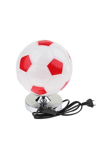 Yaratıcı Futbol Led Masa Lambası Yatak Odası Dekorasyonu 220v Diğer