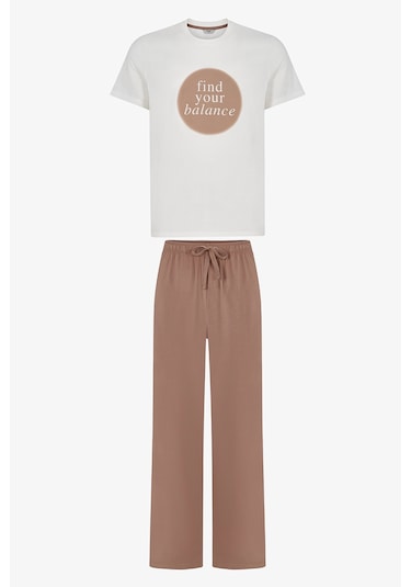 Penti Erkek Renkli Sunset Calm Pijama Takımı Çok Renkli