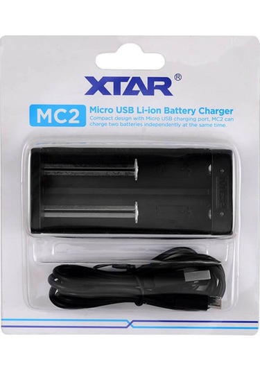 Xtar Mc2 Li İon Pil Şarj Cihazı 2li
