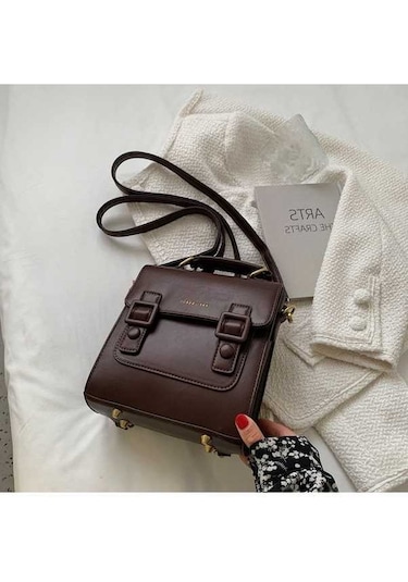 Maoyaya Kaxıu&bags Kx-5820 Koyu Kahve Omuz Çantası Kahverengi