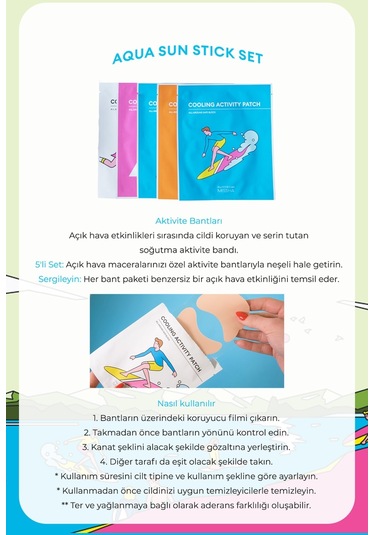 Missha Stick Güneş Kremi ve Göz Altı Bakım Seti All Around Safe Block Aqua Sun Stick Set SPF50+ PA++++