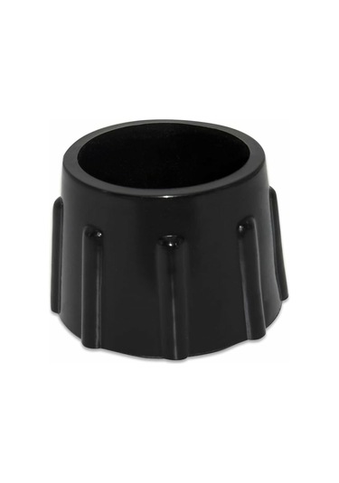 Yuvarlak Mobilyalar İçin 4'lü Kaymaz Sentetik Kauçuk Zemin Koruyucu Seti, Çapı 35 Mm, 3,5 Cm, Siyah Diğer