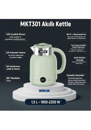 Makim MKT301 100 W Akıllı Kettle