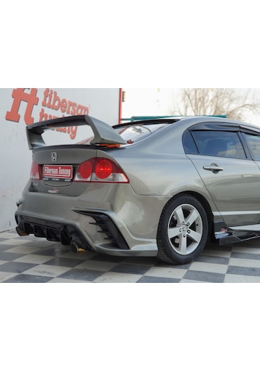 Honda Civic Fd6 F450 Body Kit-fibersan Tuning