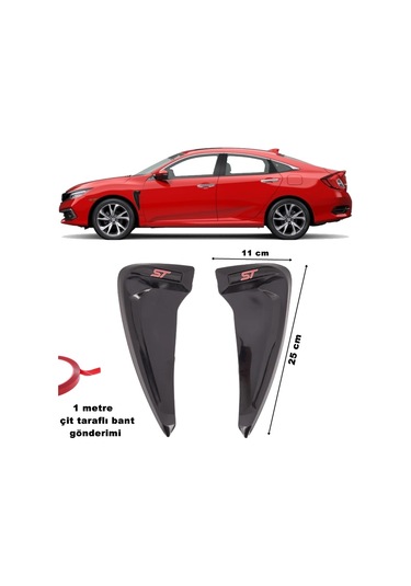 Point St Çamurluk Venti Piano Black Esnek Üniversal 2 Adet N11.48502