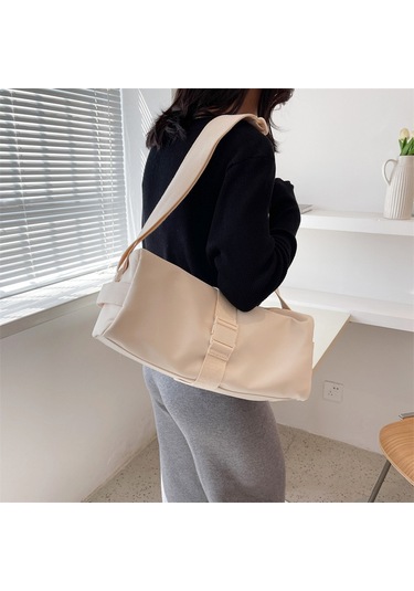 Sones Naylon Su Geçirmez Seyahat Çapraz Askılı Çanta Eğlence Spor Fitness Çantaları Siyah