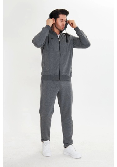 Moon Wear Fm 5745 Erkek Eşofman Takımı Antrasit