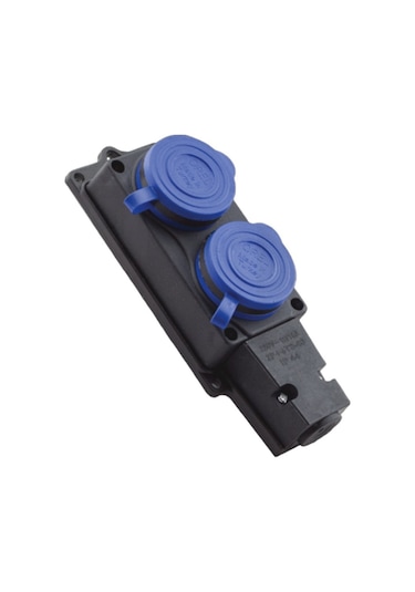 Orel OR2105 Kauçuk 1  x  16 Amper Monofaze Grup Priz 2'li