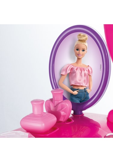 Dolu 1609 Barbie Ayaklı Makyaj Masası ve Sandalye Seti