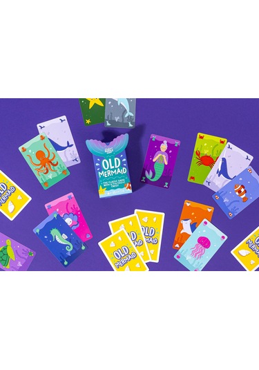 Professor Puzzle - Eşleştirme Kart Oyunu - Old Mermaid