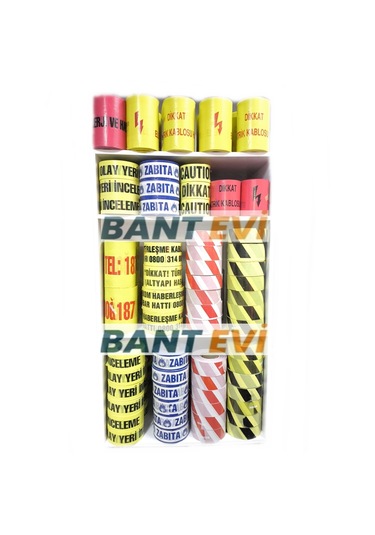 Olay Yeri İnceleme Bandı 50mt Olay Yeri İkaz Şeridi (Yapışkansız)