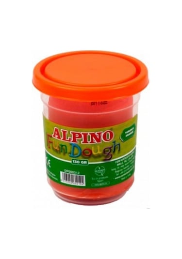 Alpino Tek Renk Oyun Hamuru Turuncu 130 Gr.