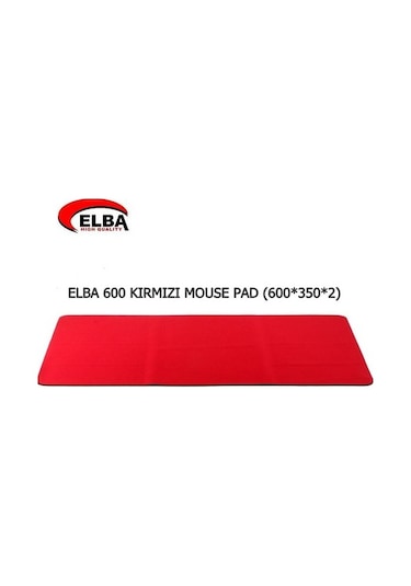 Elba 600 Mouse Pad Kırmızı (600-350-2) Büyük Boy Mouse Pad