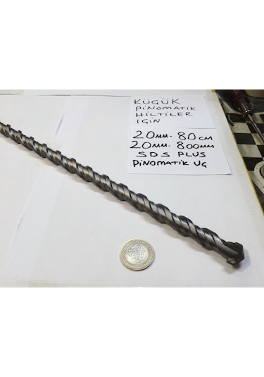 20x800 Sds Plus Yani 20 Mm Kalınlığında 80 Cm Boyunda Pinomatik K