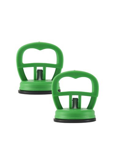 2 Adet Dent Çektirme Kaporta Onarım Paneli Ekran Açma Aleti, Yeşil Yeşil