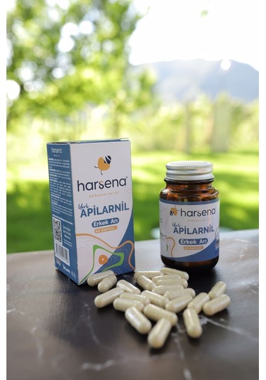 Harşena Liyofilize Apilarnil Erkek Arı 40 Kapsül