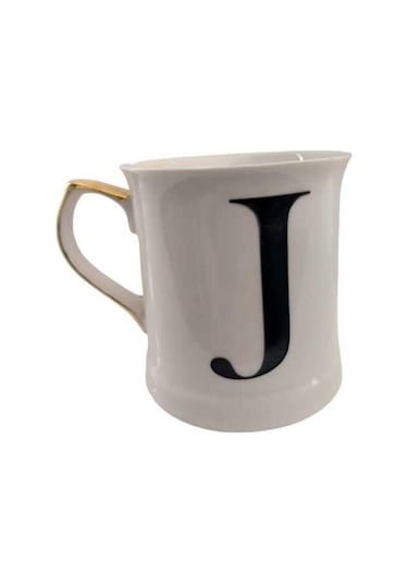 Decorıum Qutlet Porselen Harfli Kupa J