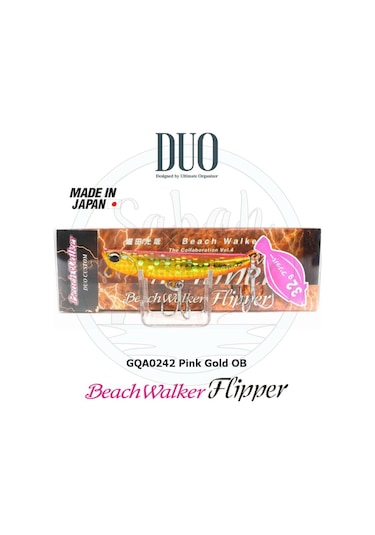 Duo Beach Walker Flipper 32 Jig Sahte Yem Gqa0242 Pink Gold Ob