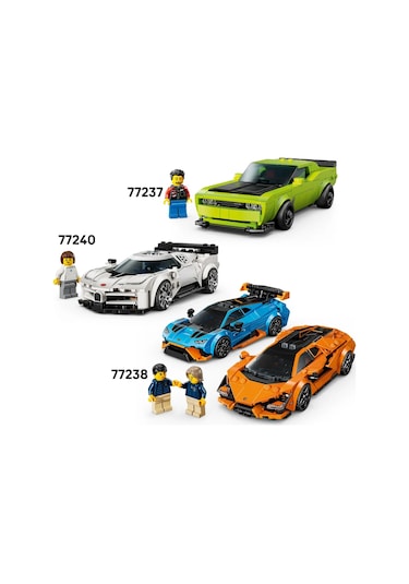 LEGO® Speed Champions Porsche 911 GT3 RS Süper Araba 77239 - 9 Yaş ve Üzeri Çocuklar için Yaratıcı Yarış Arabası Oyuncak Yapım Seti(348P)