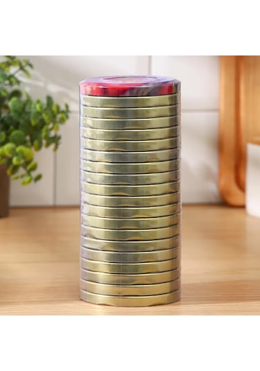 Dom İ Sad Konserve Kapağı Vidalı Twist-off, 82 Mm, 20 Adet. 212521530 Gri