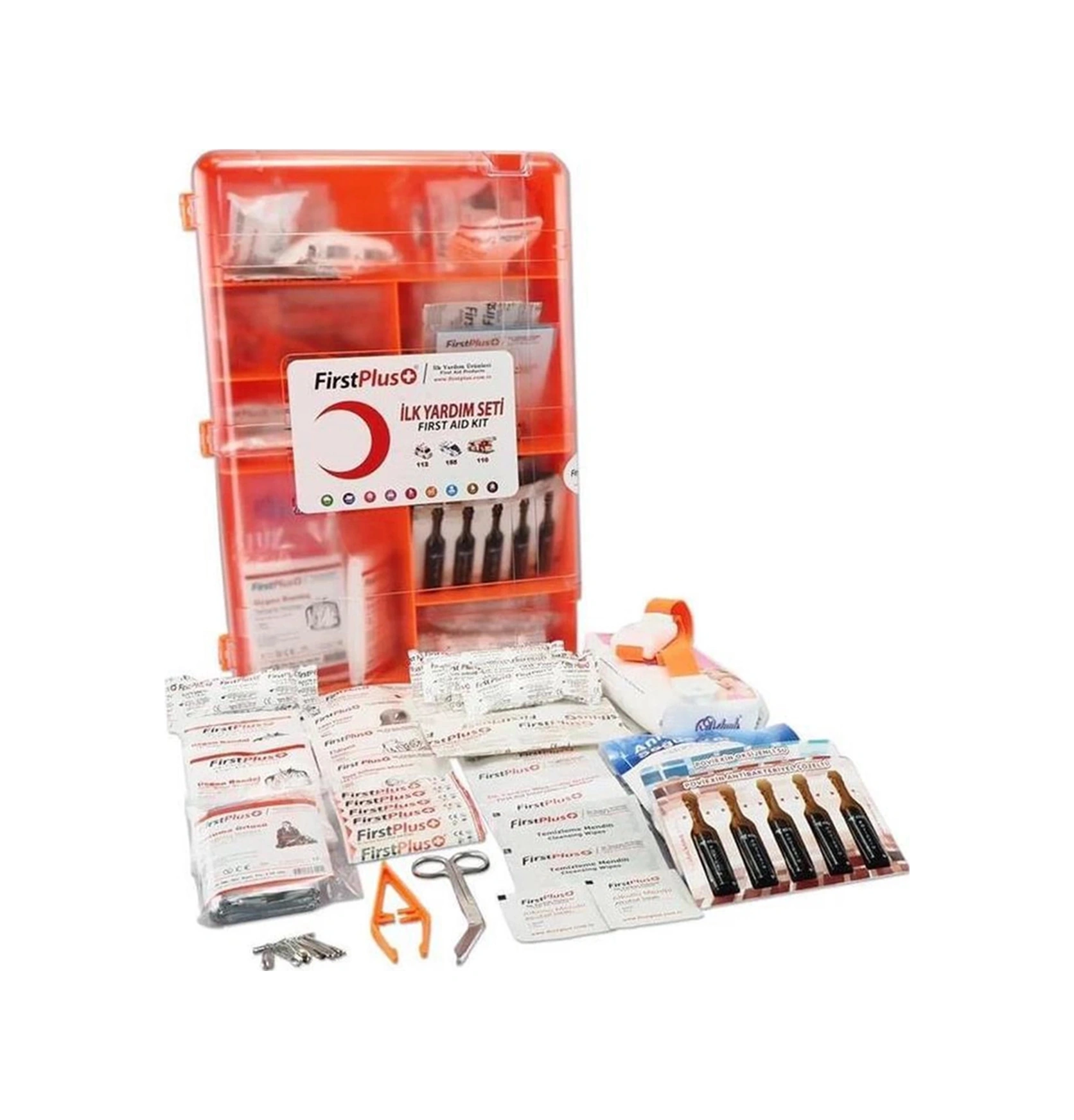 Firstplus Acil Durum Sağlık Kiti İş Yeri İlk Yardım Seti Fp04108 First Plus Dolap