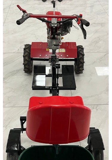 Omega 3+1 Vites 6.5 HP Benzinli Çapa Makinesi - Taşıma Selesi Set