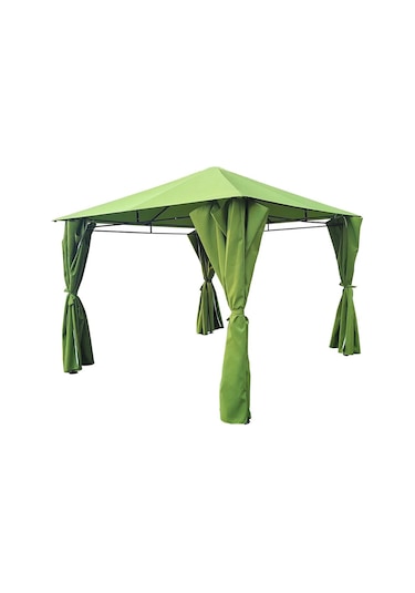 Store Yeşil Gazebo 3x3 Çardak Tente Gölgelik