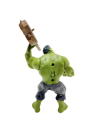 Avengers Yenilmezler Eklemli Incredible Hulk Figür Oyuncak 15cm Hareketli Eklemli Yeşil Dev Karakter Hulk - Captain Amerika