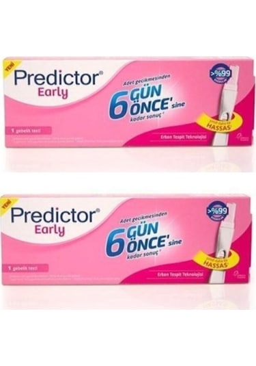 Predictor Early Gebelik Testi (2 Adet)
