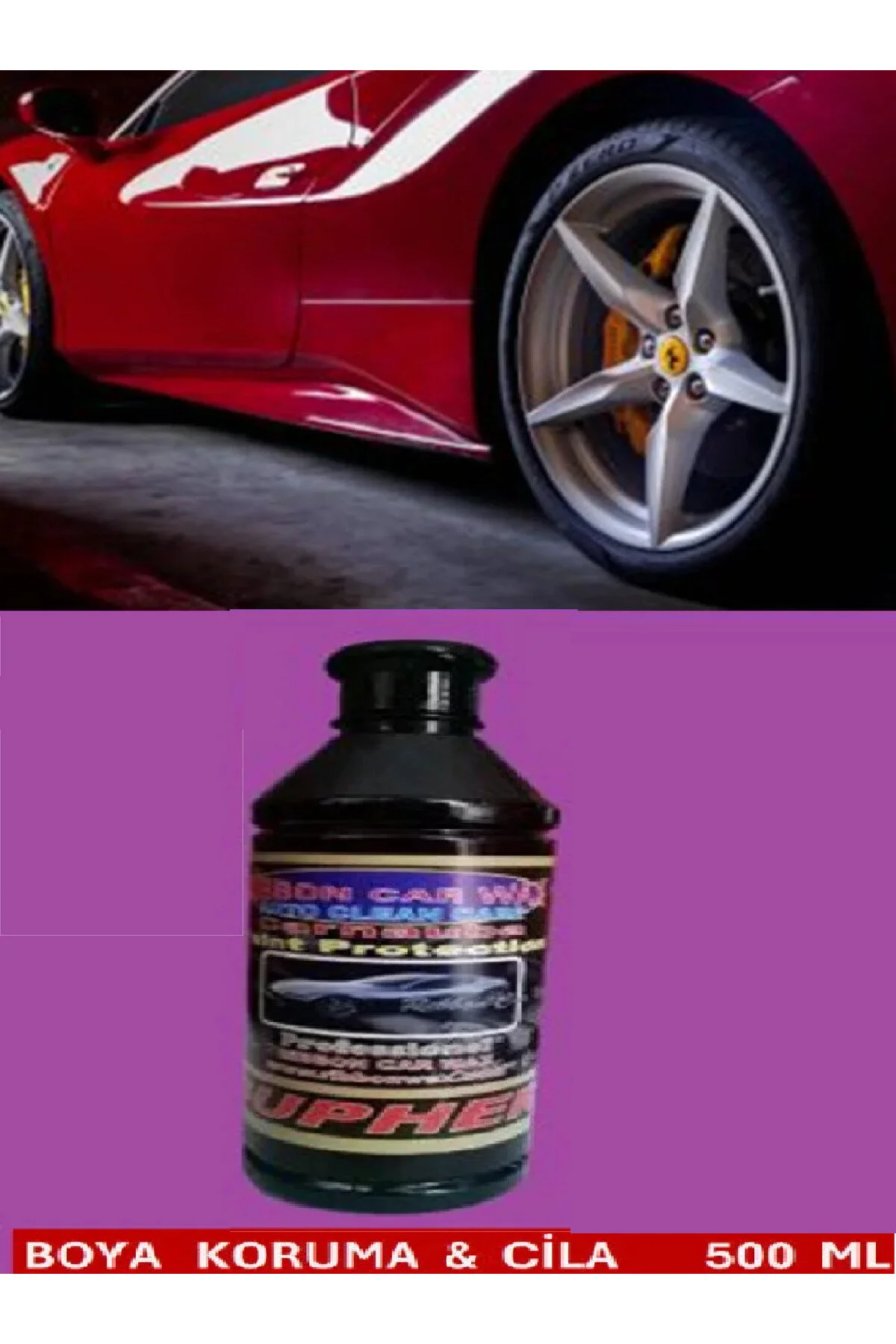 Rb Carnauba Paint Protection 500 Ml Oto Boya Koruma + Cila