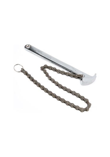 Maiyame 9 İnç Zincirli Anahtar - Isıtma İşlemli Çelik, 156mm Çap Kapasitesi, Pas Koruyucu Kaplama, Filtre Ve Boru Uygulamaları