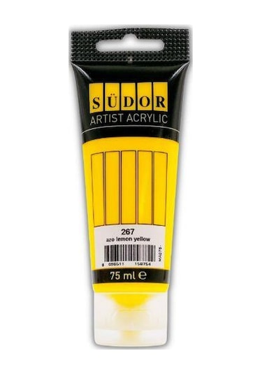 Akrilik Boya 75 Ml Renk Seçenekli 1 Adet Monalisa 75 Ml Akrilik Boya Tüp 1 Adet Yellow