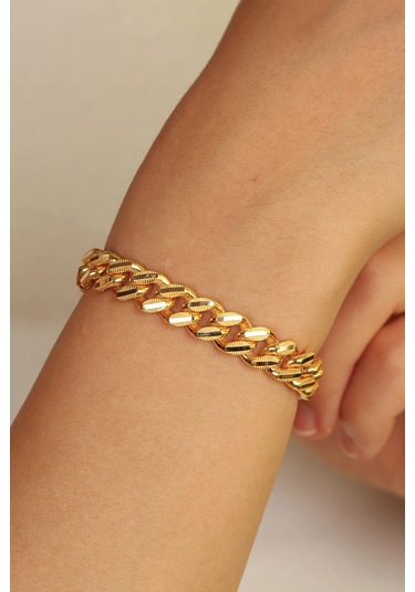 Ajda Gurmet Altın Bileklik Çok Renkli