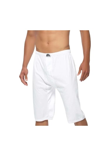 3 Lü Paket Gümüş Erkek Osmanlı Donu Uzun Boxer Pamuklu