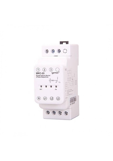 Entes Mkc03 Motor Koruma Rölesi