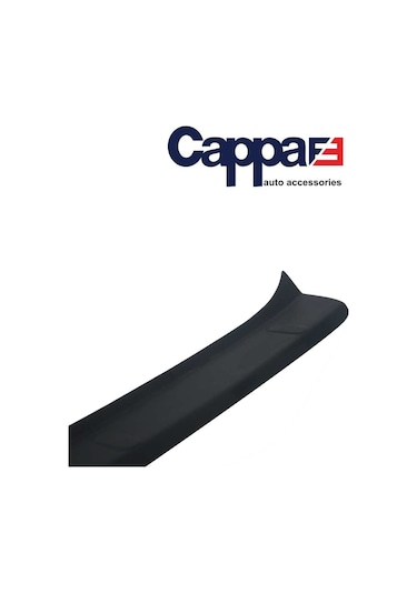 Cappafe Renault Clio 5 Arka Tampon Eşiği Koruma Mat Siyah 2020-› N11.21403
